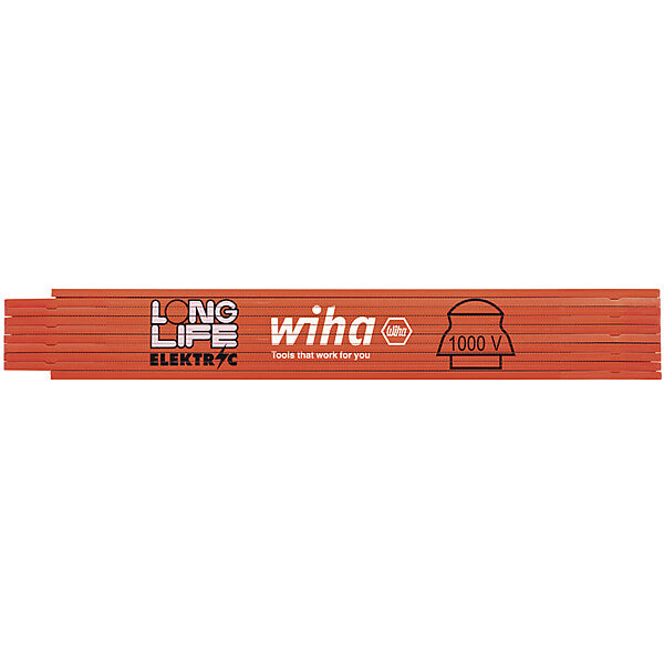 Wiha Gliedermaßstab 2m,metrisch,10 Glie. 4102008